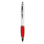 Penna a Scatto in Plastica ABS con Impugnatura Gommata e Refill Jumbo