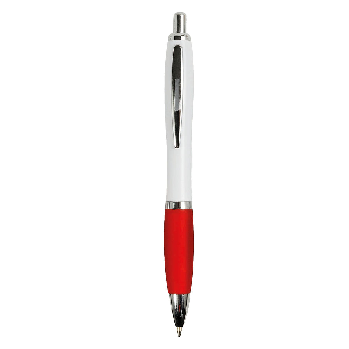 Penna a Scatto in Plastica ABS con Impugnatura Gommata e Refill Jumbo