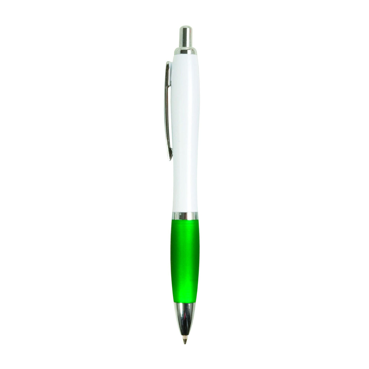Penna a Scatto in Plastica ABS con Impugnatura Gommata e Refill Jumbo