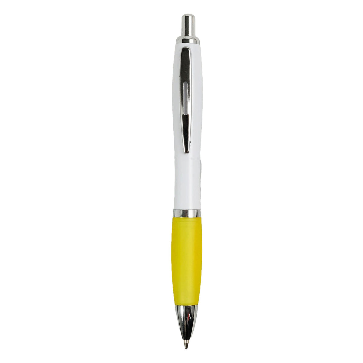 Penna a Scatto in Plastica ABS con Impugnatura Gommata e Refill Jumbo
