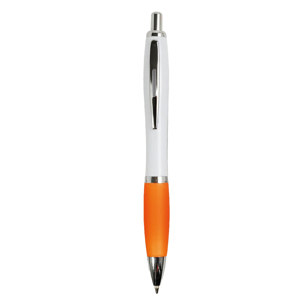 Penna a Scatto in Plastica ABS con Impugnatura Gommata e Refill Jumbo