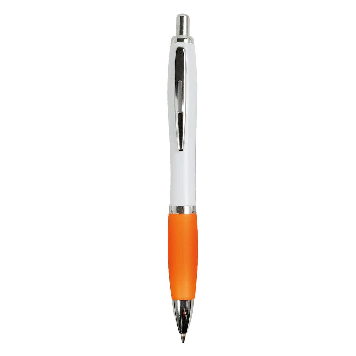 Penna a Scatto in Plastica ABS con Impugnatura Gommata e Refill Jumbo