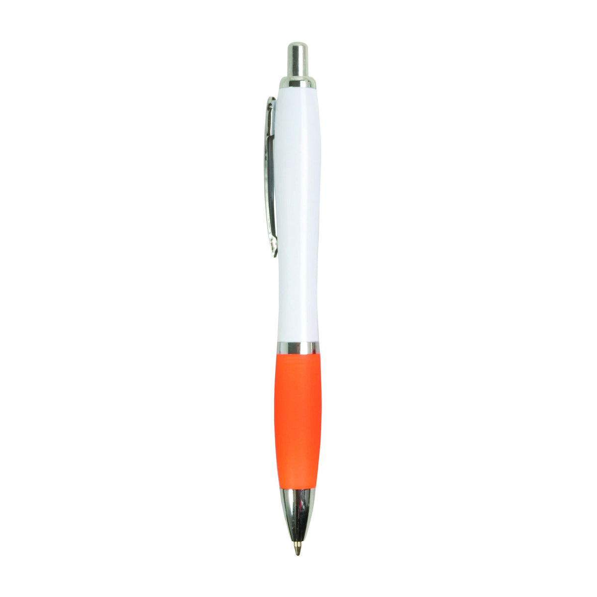 Penna a Scatto in Plastica ABS con Impugnatura Gommata e Refill Jumbo