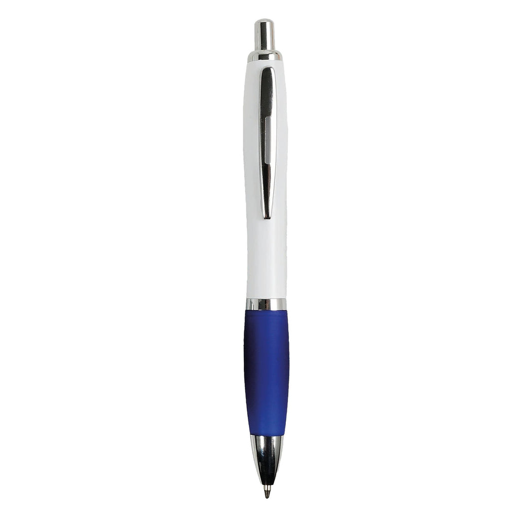 Penna a Scatto in Plastica ABS con Impugnatura Gommata e Refill Jumbo
