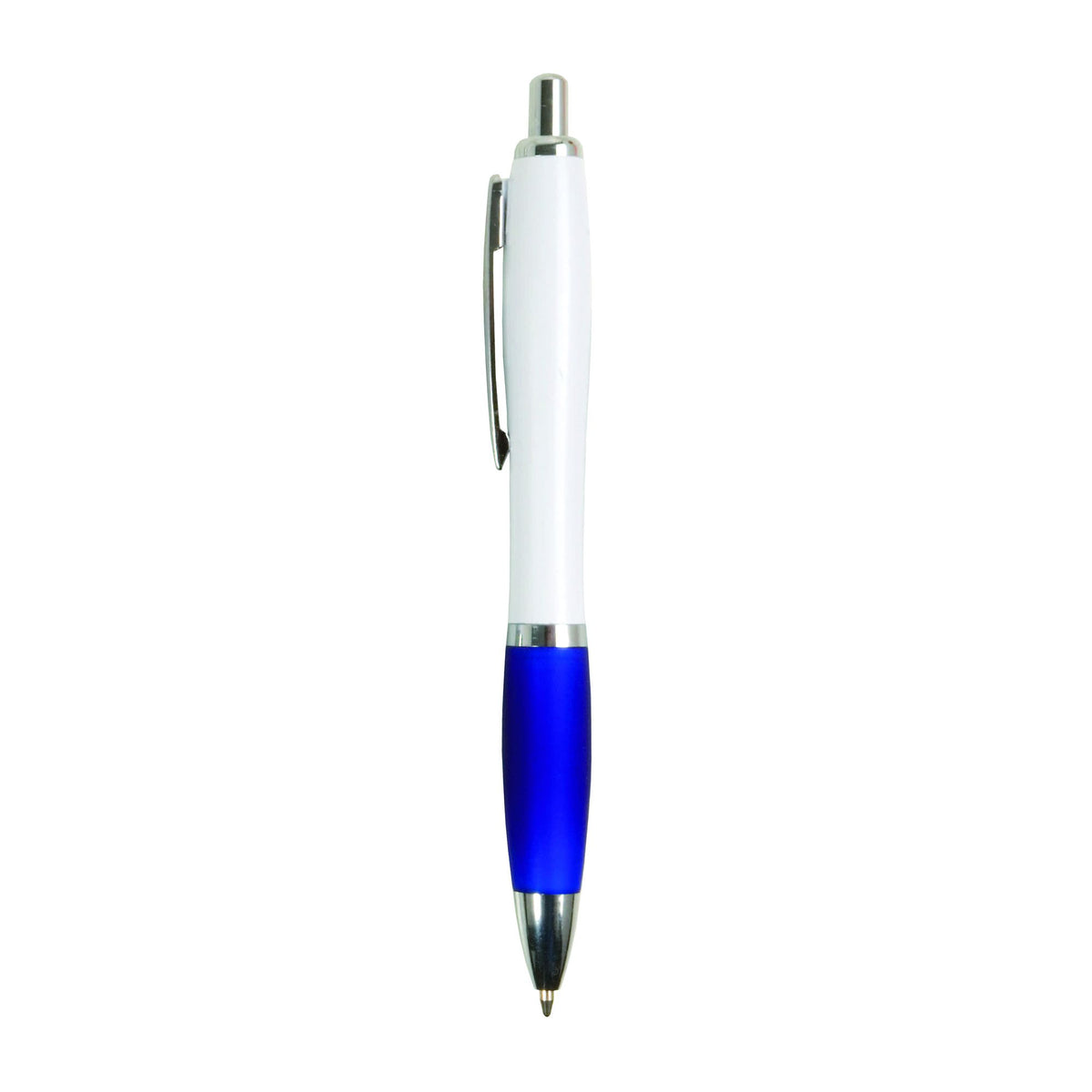 Penna a Scatto in Plastica ABS con Impugnatura Gommata e Refill Jumbo