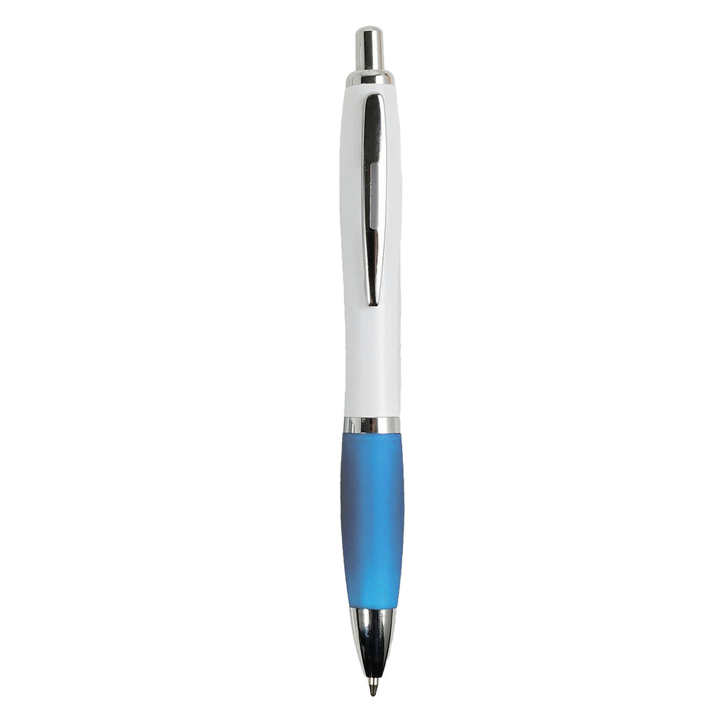 Penna a Scatto in Plastica ABS con Impugnatura Gommata e Refill Jumbo