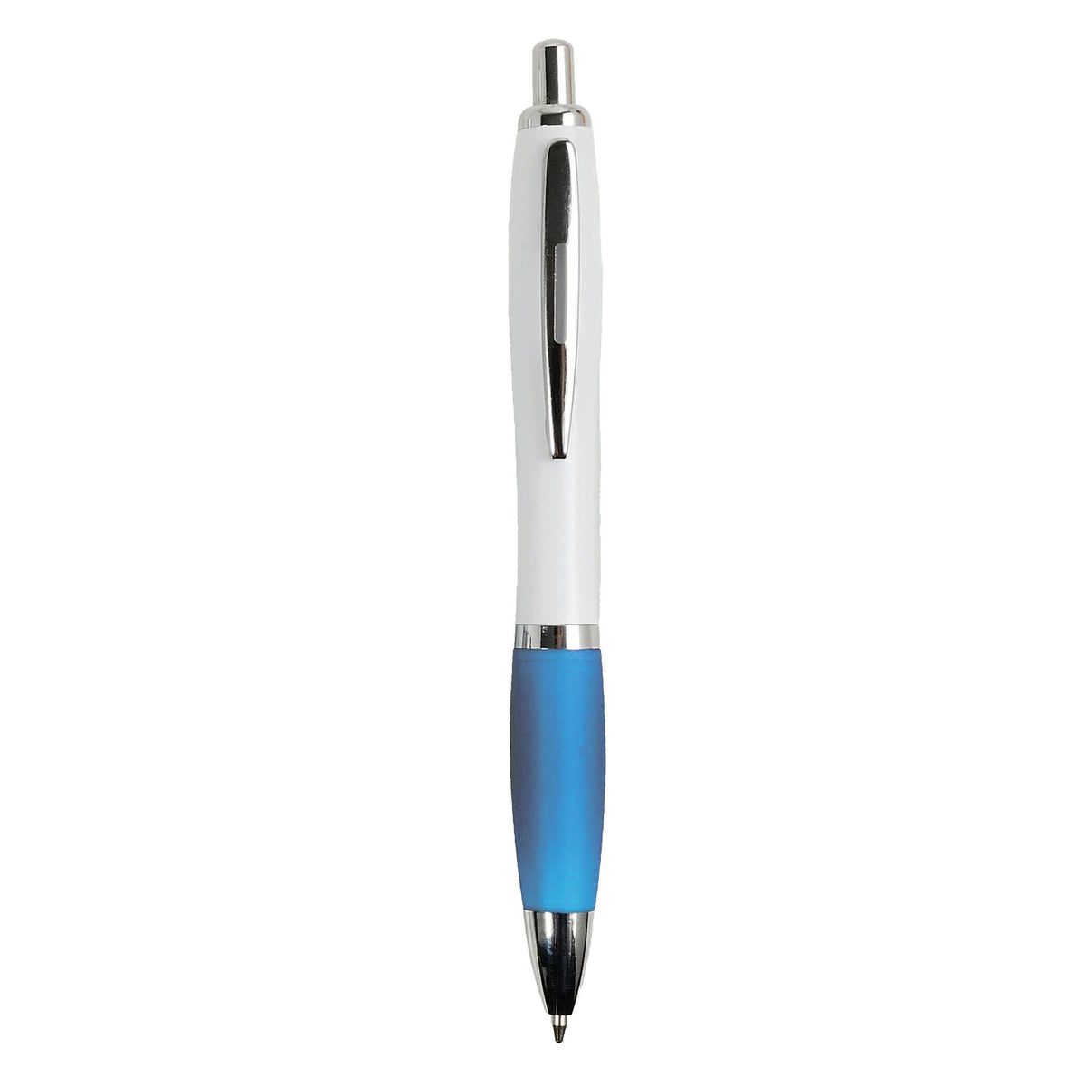 Penna a Scatto in Plastica ABS con Impugnatura Gommata e Refill Jumbo