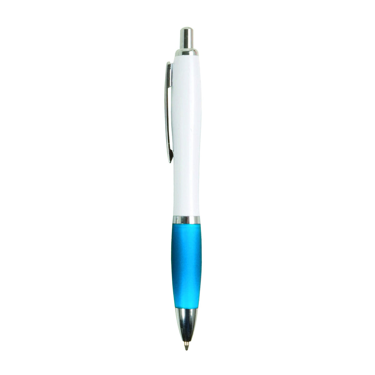 Penna a Scatto in Plastica ABS con Impugnatura Gommata e Refill Jumbo