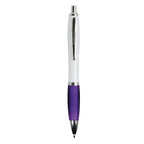Penna a Scatto in Plastica ABS con Impugnatura Gommata e Refill Jumbo
