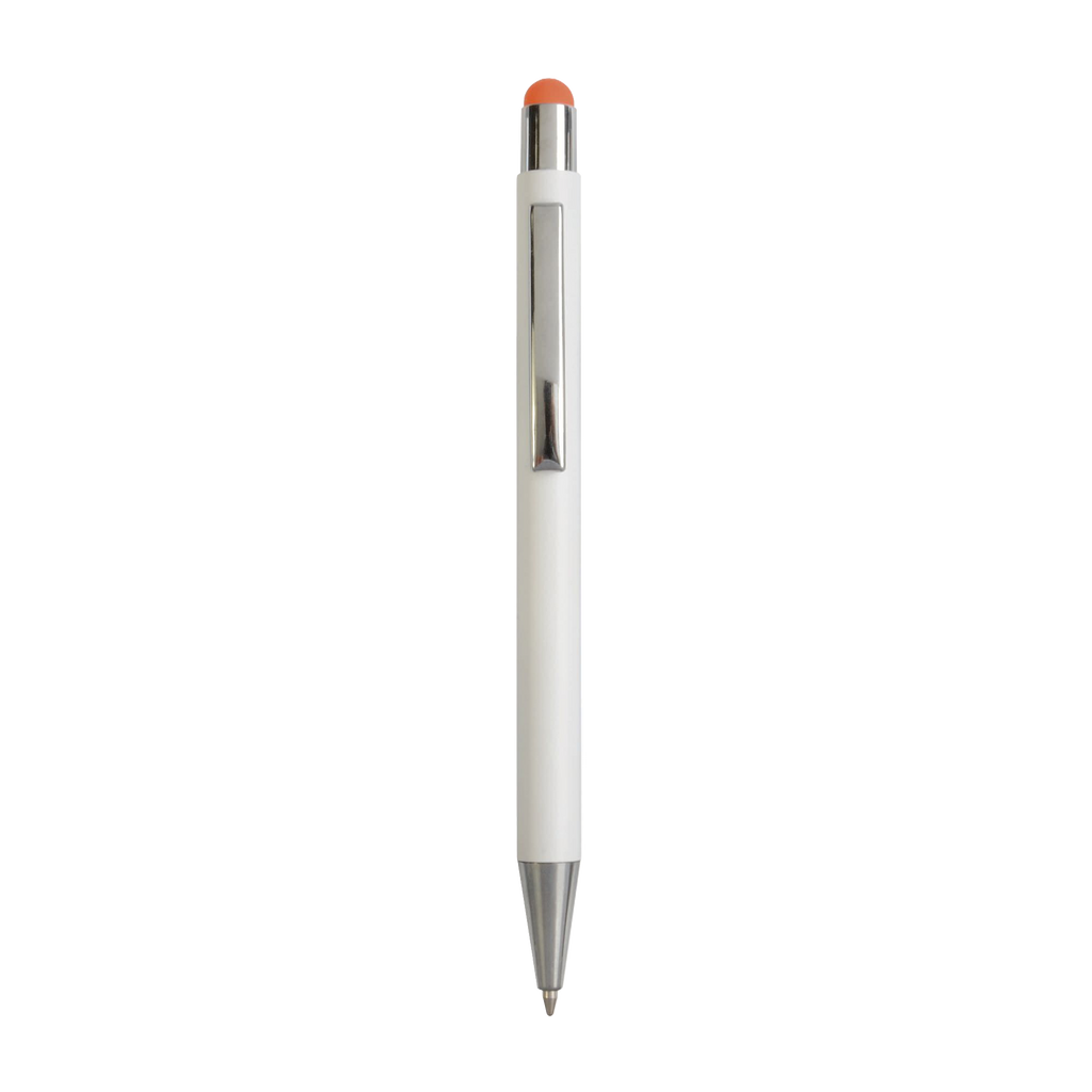 Penna a Scatto in Alluminio con Touch Colorato | Incisione Specchio
