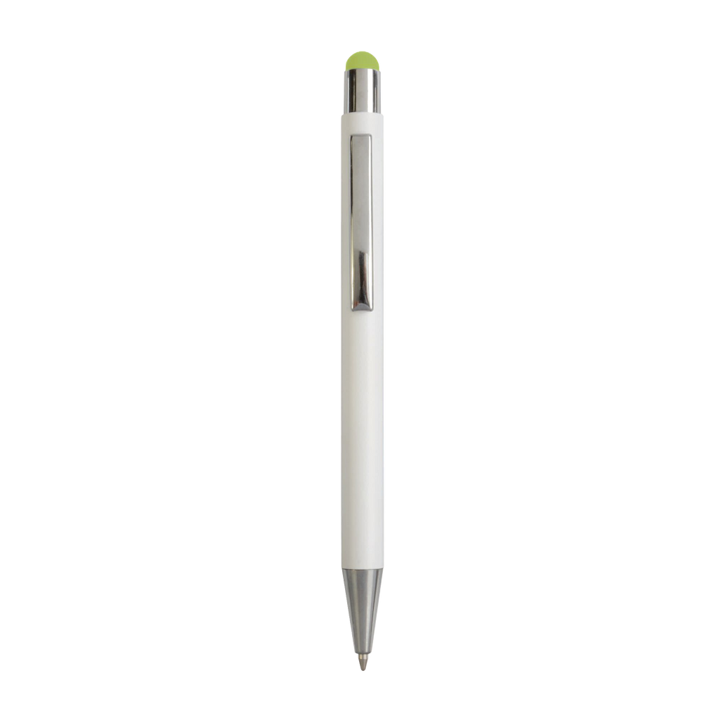 Penna a Scatto in Alluminio con Touch Colorato | Incisione Specchio