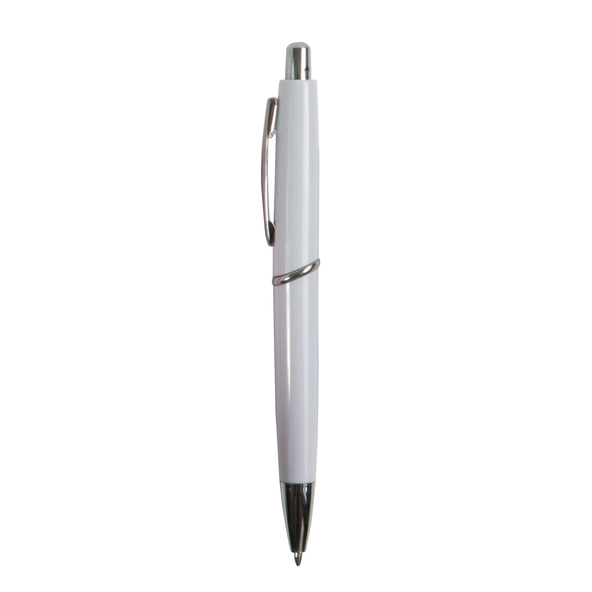 Penna a Scatto in Plastica ABS Fusto Colorato con Refill Jumbo
