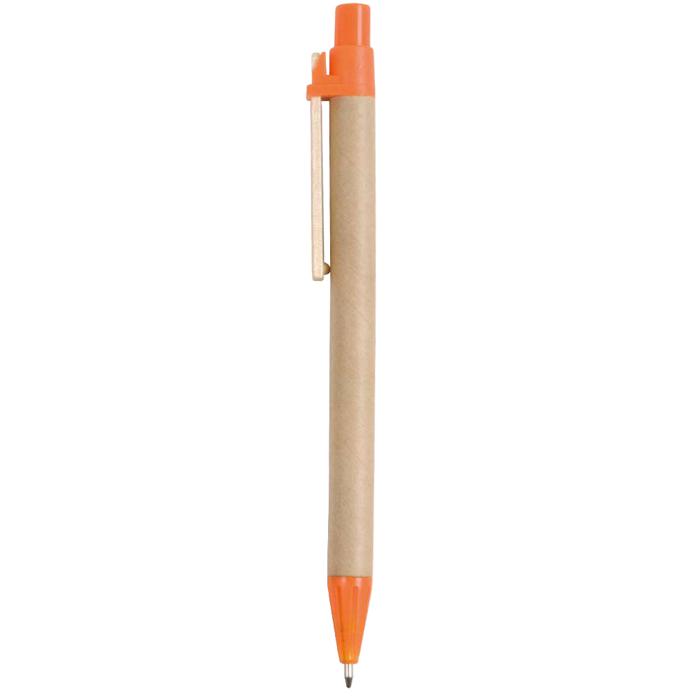 Penne Ecologiche con Logo Clip in Legno | Minimo 100 pz