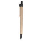 Penne Ecologiche con Logo Clip in Legno | Minimo 100 pz