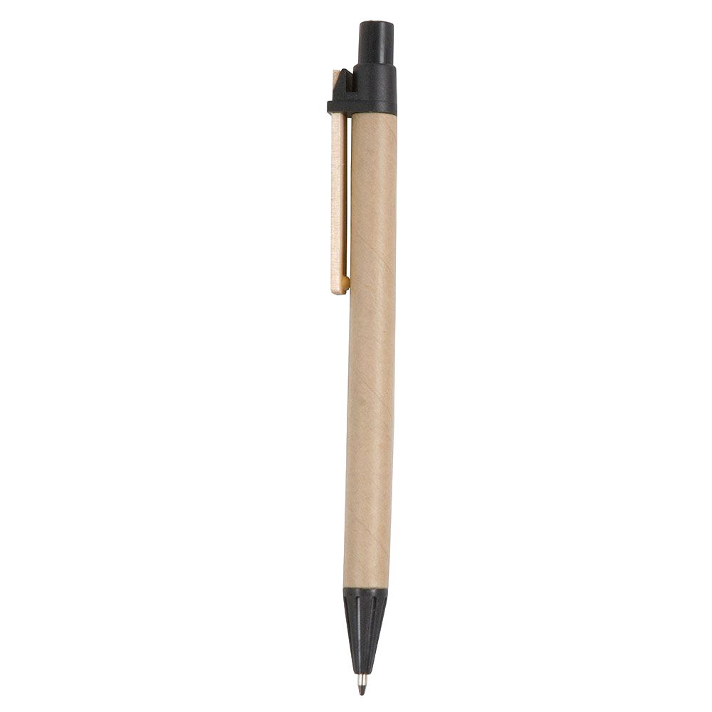 Penne Ecologiche con Logo Clip in Legno | Minimo 100 pz