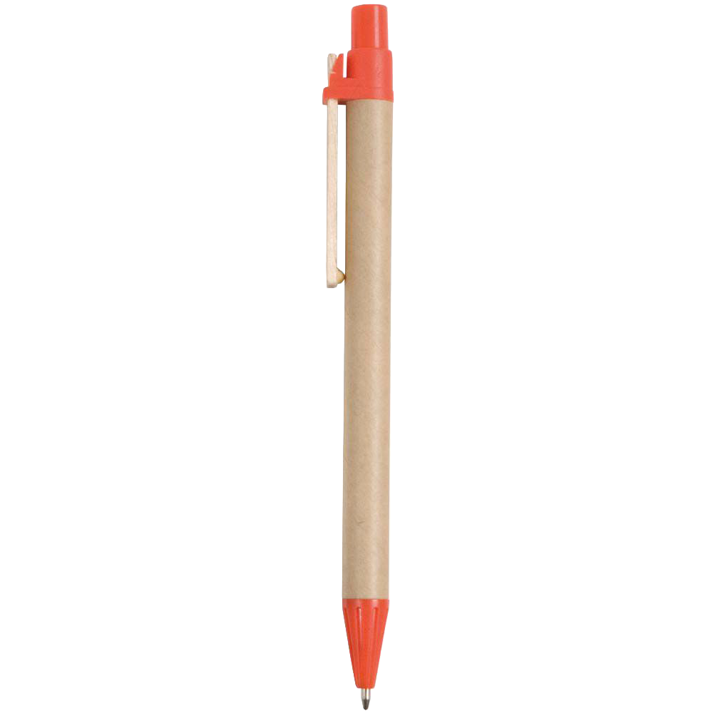 Penne Ecologiche con Logo Clip in Legno | Minimo 100 pz