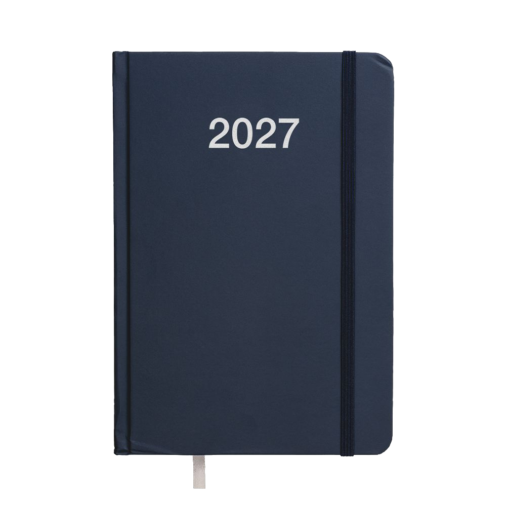 Agenda Giornaliera 2027 Zaira Standard con Elastico | Personalizzata